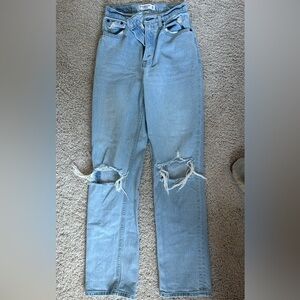 Abercrombie & Fitch 90’s Relaxed High Rise Jeans-Curve Love